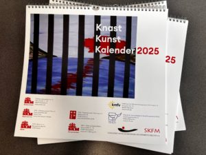 Deckblatt des Kunst-Knast-Kalenders 2025